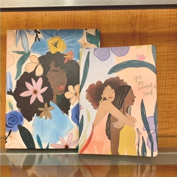 JENA Holliday Diversity Black Women Journal Notebook Set Illustrated Stationary - Picture 2 of 15